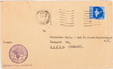 Deutschland Brief Von der Mount Road Madras in Indien (All India Radio Merchants Association) -