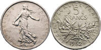 Frankreich, 5. Republik 5 Francs Semeuse - Kursmünze (1959-1969) -