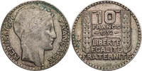 Frankreich, 3. Republik 10 Francs Kursmünze (1929-1939) -