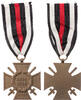 Drittes Reich Orden Ehrenkreuz des 1.Weltkrieges Frontkämpferkreuz mit Verleihungsurkunde -