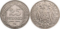 Kaiserreich 25 Pfennig Kursmünze (1909-1912) -