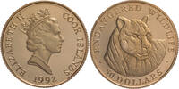 Cook Inseln 50 Dollars Elisabeth II. (1952-2022) - Gefährdete Tierwelt - Tiger -