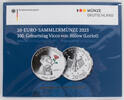 Bundesrepublik Deutschland 20 Euro 100. Geburtstag Vicco von Bülow (Loriot) -