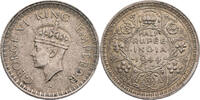 Indien, Britisch Half Rupee George VI. (1942-1945) - Kursmünze (1937-1946) - Lahore -