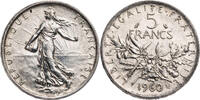 Frankreich, 5. Republik 5 Francs Semeuse - Kursmünze (1959-1969) -