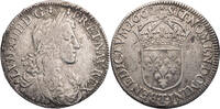 Frankreich, Königreich 1/2 Ecu au buste juvénile Louis XIV. (1643-1715) - Nantes -