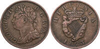Irland 1/2 Penny George IV. (1820-1830) - Kursmünze (1822-1823) -