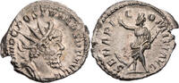 Gallisches Sonderreich Antoninian Postumus, Köln, Büste / SERAPI COMITI AVG, Serapis mit Szepter -