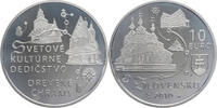 Slowakei 10 Euro UNESCO World Heritage - Wooden Churches of the Carpathian Mountains -