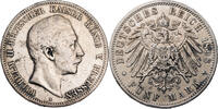 Kaiserreich, Preussen 5 Mark Wilhelm II. (1888-1918) - Kursmünze (1891-1908) -