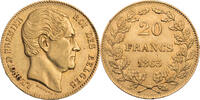 Belgien 20 Francs Leopold I. (1831-1865) - Kursmünze (1864-1865) -