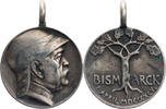 Preussen, Kaiserreich Tragbare Medaille Auf den 90. Geburtstag von Bismarck -