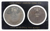 Indien 10 und 50 Rupees FAO - Development Oriented Coins -