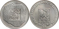 Polen, Volksrepublik 200 Zloty 30th Anniversary of People's Republic of Poland -