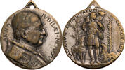 Vatikan Tragbare Medaille Pius XI. (1922-1939) auf das Heilige Jahr von Bregonzio -