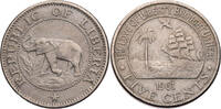 Liberia 5 Cents Kursmünze (1960-1984) -