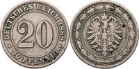 Kaiserreich 20 Pfennig Kursmünze (1887-1888) -