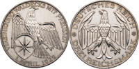 Weimarer Republik 3 Reichsmark Zur Vereinigung Waldecks mit Preußen -