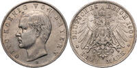Kaiserreich, Bayern 3 Mark Otto (1886-1913) - Kursmünze (1908-1913) -