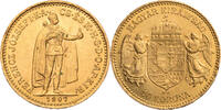 Ungarn, Königreich 10 Korona Franz Josef I. (1848-1916) - Kursmünze (1892-1915) -