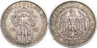Weimarer Republik 3 Reichsmark 1929 E 1000 Jahre Burg und Stadt Meißen ss 43.35 £  +  13.00 £ shipping