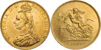 Großbritannien 5 Pounds Victoria (1837-1901) - Jubilee Head -