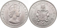 Bermuda 1 Crown Elisabeth II. (1952-2022) - Kursmünze -