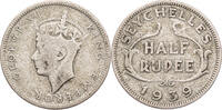 Seychellen 1/2 Rupie George VI. (1936-1952) - Kursmünze -