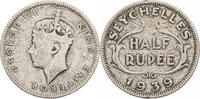 Seychellen 1/2 Rupie George VI. (1936-1952) - Kursmünze -
