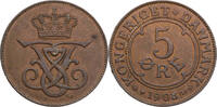 Dänemark 5 Öre Frederik VIII. (1906-1912) - Kursmünze (1907-1912) -