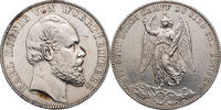 W&uuml;rttemberg Taler 1871 Karl (1864-1891) - Siegestaler ss+, Kratzer 123.91 &pound;  +  12.82 &pound; shipping