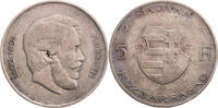 Ungarn, Voksrepublik 5 Forint 1947 BP 100 Jahre Unabh&auml;ngigkeitserhebung ... 17.09 &pound;  +  12.82 &pound; shipping