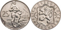 Tschechoslowakei 25 Korun 1954 Auf den 10. Jahrestag des Aufstands ss-vz... 21.36 &pound;  +  12.82 &pound; shipping