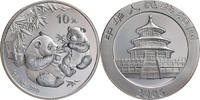 China, Volksrepublik 10 Yuan 1 Oz Silber Panda -