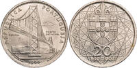 Portugal 20 Escudos 1966 Salazar Br&uuml;cke Lissabon - Ponte Lazar Lisboa ss... 17.09 &pound;  +  12.82 &pound; shipping