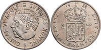 Schweden 2 Kronor 1952 TS Gustav VI. Adolf (1950-1973) - Kursm&uuml;nze (1954... 25.64 &pound;  +  12.82 &pound; shipping