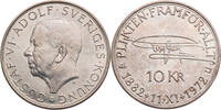 Schweden 10 Kronor 1972 Gustaf VI. Adolf - Auf seinen 90. Geburtstag ss-vz 38.45 &pound;  +  12.82 &pound; shipping