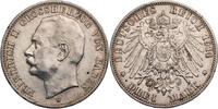 Kaiserreich, Baden 3 Mark 1914 G Friedrich II. (1907-1918) - Kursm&uuml;nze (... 38.45 &pound;  +  12.82 &pound; shipping