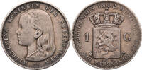 Niederlande, K&ouml;nigreich 1 Gulden 1892 Wilhelmina (1890-1948) - Kursm&uuml;nze... 34.18 &pound;  +  12.82 &pound; shipping