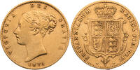 Großbritannien Half Sovereign Victoria (1837-1901) - Kursmünze (1838-1885) -