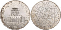 Frankreich, 5. Republik 100 Francs Pariser Panthéon -