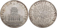 Frankreich, 5. Republik 100 Francs Pariser Panthéon -