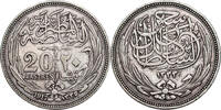 Ägypten 20 Qirsh / Piastres Sultan Hussein Kamil -
