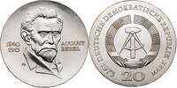 DDR 20 Mark Zum 60. Todestag von August Bebel -