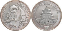 China, Volksrepublik 5 Yuan ½ Oz Silber Panda -