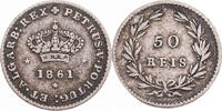 Portugal 50 Reis Pedro V. (1853-1861) - Kursmünze (1855-1861) -