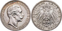 Kaiserreich, Preussen 3 Mark 1912 A Wilhelm II. (1888-1918) - Kursm&uuml;nze ... 38.09 &pound;  +  12.70 &pound; shipping
