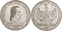 Bundesrepublik Deutschland 5 DM 1955 F Zum 150. Todestag von Friedrich v... 122.72 &pound;  +  12.70 &pound; shipping