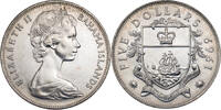 Bahamas 5 Dollars Elizabeth II. (1952-2022) - Kursmünze (1966-1970) -