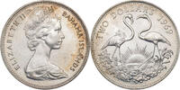 Bahamas 2 Dollars Elizabeth II. (1952-2022) - Kursmünze (1966-1970) -